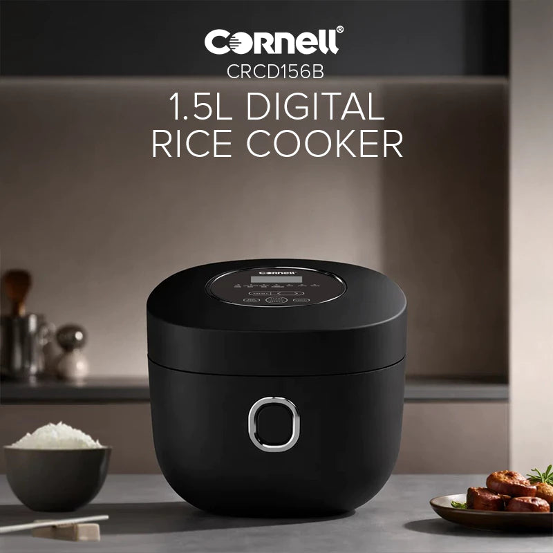 Cornell 1.5L Digital Rice Cooker, Low Sugar Rice Cooker