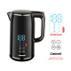 Cornell 1.7L Smart Digital Display Kettle, Cool Touch Body, Stainless Steel Interior CJKE170DS