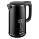 Cornell 1.7L Smart Digital Display Kettle, Cool Touch Body, Stainless Steel Interior CJKE170DS
