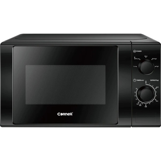 Cornell 20L Microwave Oven, in Black. CMOS201BK
