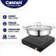 Cornell Induction Cooker 2000W with Premium Stainless Steel Pot CICS501BK