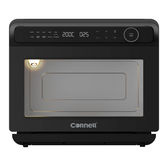Cornell 24L Steam Oven, Multifunctional Oven, Air Fryer, Dehydrator with 50 In built Recipes
