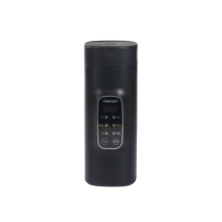 Cornell Portable Kettle 550ml, Leak Proof Design, Stainless Steel Travel Kettle Black