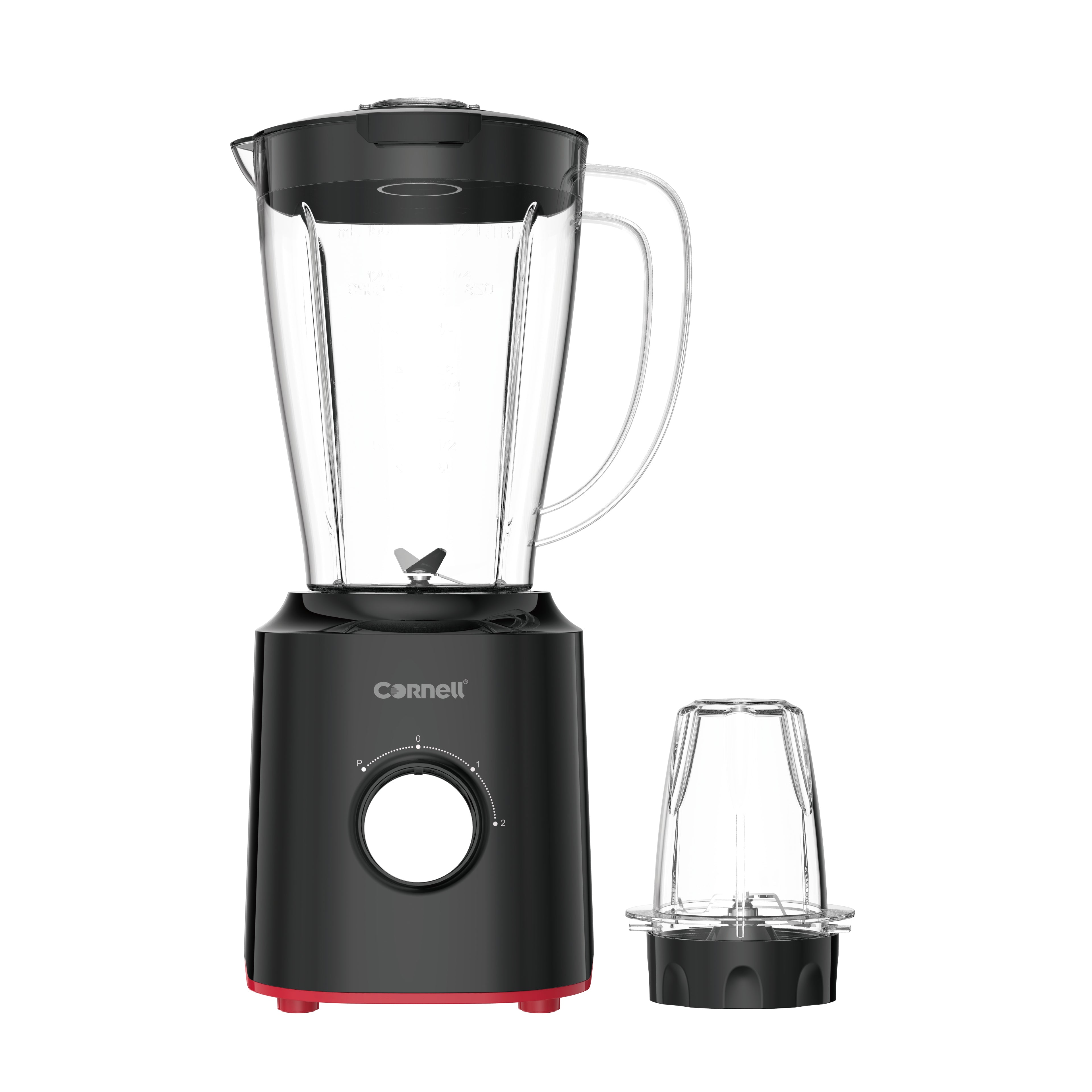 Cornell 1.5L Blender with Grinder, 2 Speed with Pulse, 400W CBLS42BK
