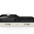 Cornell Dual Pot Steamboat and BBQ Grill, Detachable Non-Stick Grill Pan & Hot Pot