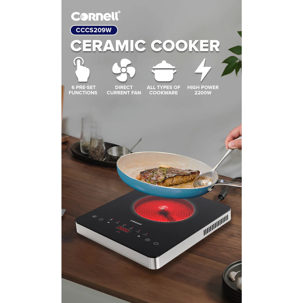 Cornell Ceramic Infrared Cooker 2000W New Model